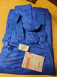 Arbeits Hose Herren Latzhose Blau Größe 64 Neu mit Etikett Latzhose - Bild 1 von 2