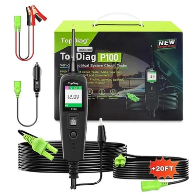 Herramienta de diagnóstico de sonda de potencia probador de circuitos eléctricos TopDiag P100 12V 24V Foto 1 de 4