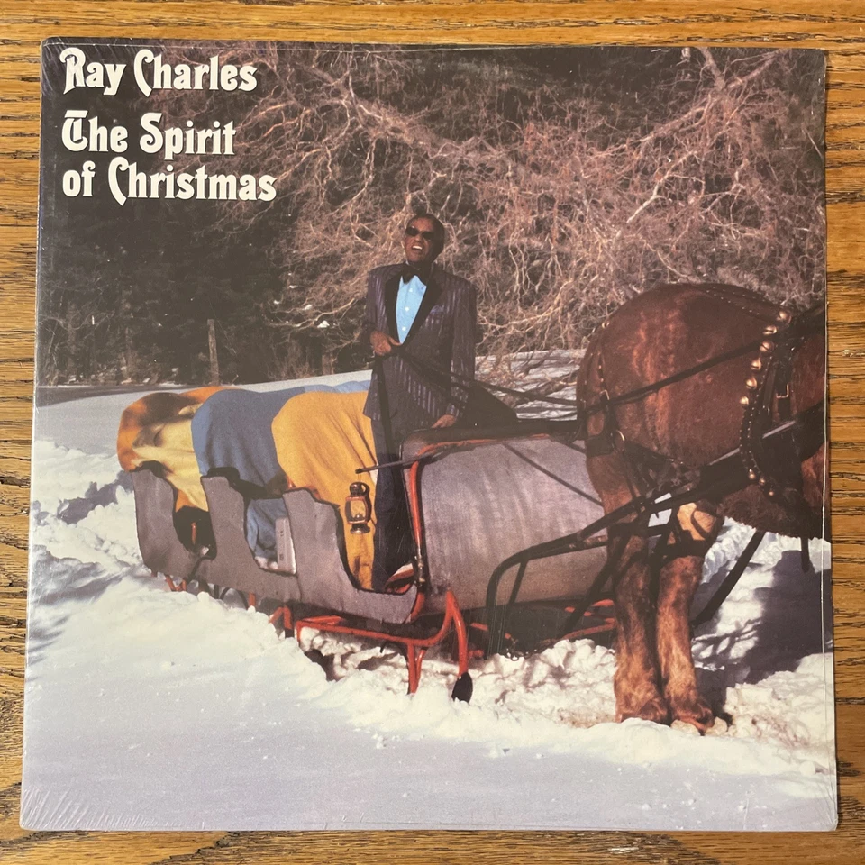 RARE SEALED Ray Charles The Spirit Of Christmas LP Columbia 1st Press Holiday!!! - Image 1 of 4