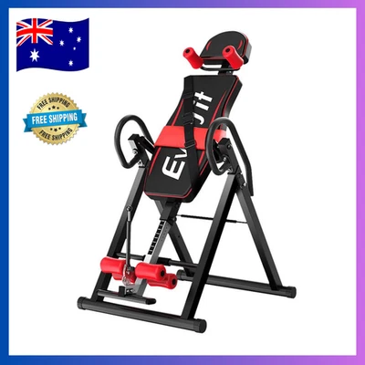 Everfit Inversion Table Gravity Exercise Inverter Back Stretcher Home Gym Black - image 1 of 4