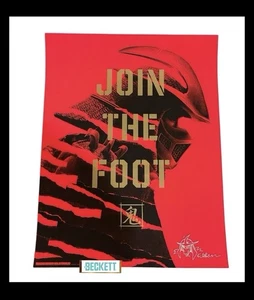 Matt Ryan Tobin "Join The Foot" TMNT Turtles Art Print Signed By Kevin Eastman - Picture 1 of 3