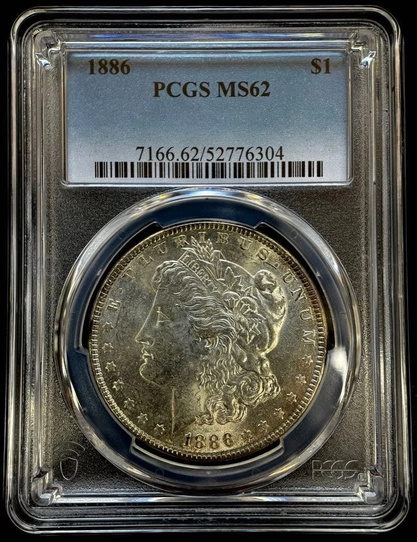 MS 62 Graded 1886 Year Morgan US Dollars (1878-1921) for sale | eBay