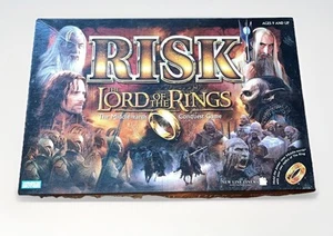 Risk Lord of The Rings Board Game The Middle Earth Conquest No Ring - Picture 1 of 7