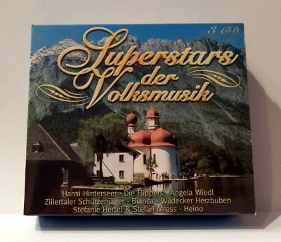 3 CD Box - Superstars der Volksmusik - 2002 BMG Ariola - Zustand: near mint - Bild 1 von 3