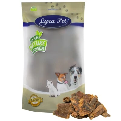 1 kg Rinderherz getrocknet Hundefutter Kausnack Kauartikel Hund Rind Lyra Pet® - Bild 1 von 4