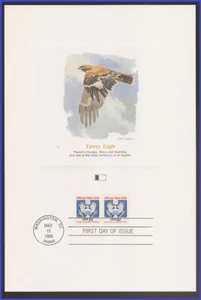 USA3 #O136 U/A FLEETWOOD PROOFCARD FDC STR2 Great Seal - Bild 1 von 1