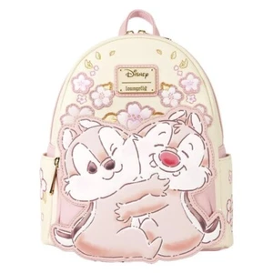 Mini Mochila Loungefly Disney Chip and Dale Cherry Blossom - WDBK3995 - NUEVA - Imagen 1 de 4