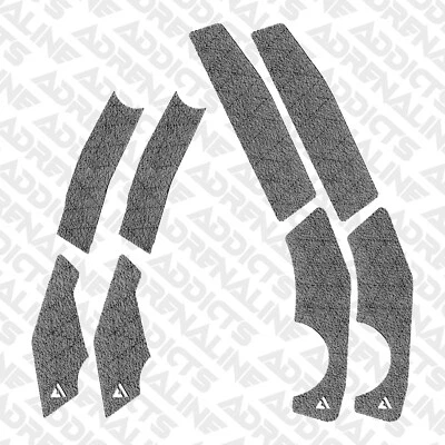 2005 - 2026 Honda CRF150R Rubberized Grip Tape Frame Guard Protector (2 Pairs) - Image 1 of 4