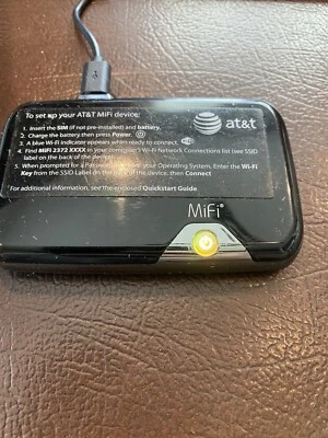 AT&T - Novatel MiFi 2372 3G Mobile Hotspot Wireless WiFi Modem Broadband - Image 1 of 4