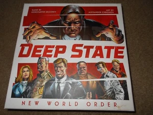 Deep State New World Order Kickstarter 2020 ALL-IN by CrowD Games COMPLETE - Picture 1 of 3