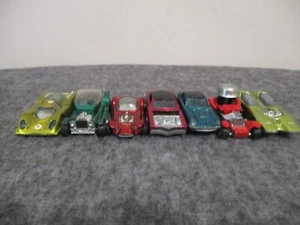 HOT WHEELS REDLINE CARS (7) MASERATI PORSCHE ELDORADO HOT HEAP RED BARON+ -1960s - Picture 1 of 22