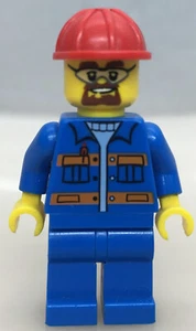 LEGO ®-Minifigur Town City Fahrer Worker Set 60054 Light Repair Truck - cty0471 - Bild 1 von 2