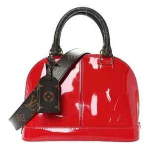 Louis Vuitton Neo Alma Patent Leather Handbag Red - Picture 1 of 10