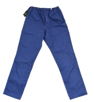 Polo Ralph Lauren Mens Pants New S Blue Classic Fit Stretch Pink Pony Drawstring - Image 1 of 4