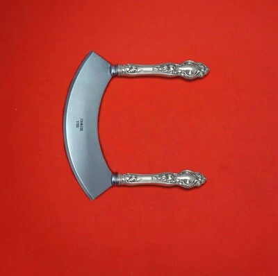 Cuchillo Mezzaluna de Plata Esterlina Violet by Wallace HHWS 6 1/4" Hecho a Medida Foto 1 de 3