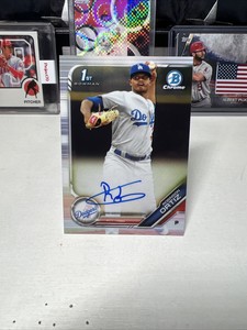 Robinson Ortiz 2019 Bowman Chrome 1st Bowman Auto Prospect Autograph Dodgers