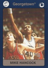 1991 Collegiate Collection Georgetown Hoyas #44 Mike Hancock