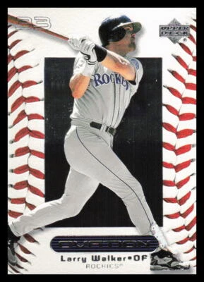 2000 Upper Deck Ovation  #49 Larry Walker  Colorado Rockies - Image 1 of 2