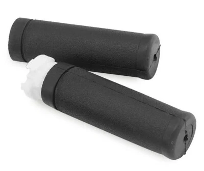 Empuñaduras de manillar estilo cable de goma negras Bikers Choice aspecto OE (491282) Foto 1 de 3