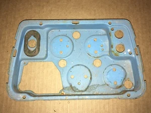 Corvette Small Gauge Cluster Housing Case Back Backing Plate 75 76 - Picture 1 of 2