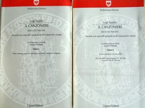 LUIGI TANSILLO IL CANZONIERE EDITO ED INEDITO SECONDO UNA COPIA DELL'AUTOGRAFO - Foto 1 di 3