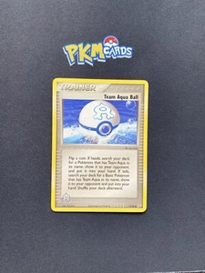 Pokémon TCG Team Aqua Ball Team Magma vs Team Aqua 75/95 Regular LP. - Picture 1 of 3