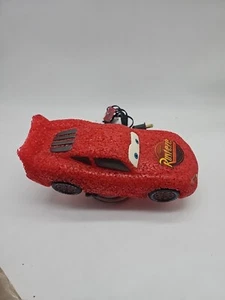 Disney Pixar Cars Lightning McQueen 95 Bedside Lamp Tabletop Night Light Works - Picture 1 of 5