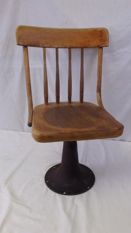 VTG KENNEY & WOLKINS BOSTON ANTIQUE CAST IRON ADJUSTABLE CHAIR TABLE LEG BASE Cover