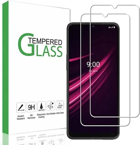 REVVL 7 Pro T-Mobile REVVL 5G,REVVL 6 Pro 5G Tempered Glass Screen Protectors - Picture 1 of 15