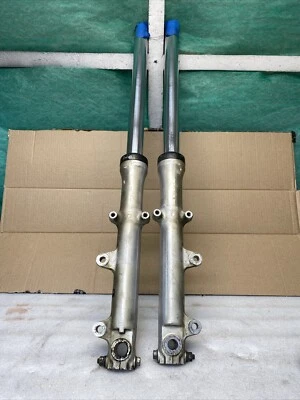 Amortiguadores de disco de duelo Yamaha 1982 Seca XJ650R superiores/bajos ¡sin óxido/picaduras! #117 Foto 1 de 4