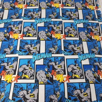 DC Comics Batman Thwack All Over Fabric Cotton 2.3  Yards - Image 1 of 4
