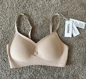 TUOZONE Bras for Women Wireless Push Up Bra Silicone Soft Support Seamless XL - Picture 1 of 4