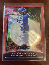 2020 Panini Chronicles - Titan Ruby Wave #27 Jorge Soler /199 B66