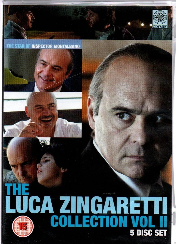The Luca Zingaretti Collection: Vol II (5 disc DVD set 2017) - Image 1 of 1