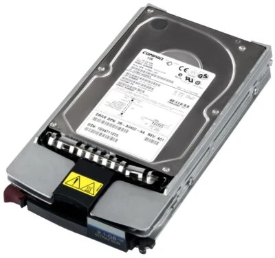 Hard Drive Compaq BD009122BA 127962-001 9.1GB 10000RPM 1MB Ultra2 SCSI 3.5'' - Image 1 of 3