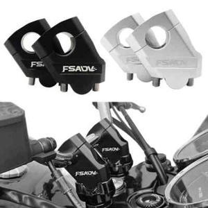1 Pair Motorcycle Universal Handlebar Riser Bar Mount Handle Clamp Universal - Picture 1 of 22