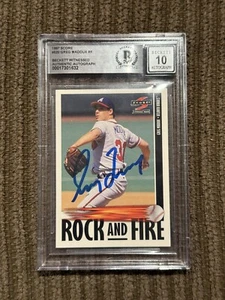 Greg Maddux Signed 1997 Score Card BAS Autograph Authentic Gem Mint 10 - Picture 1 of 4