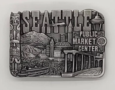 Hebilla de cinturón Seattle Washington Foto 1 de 3