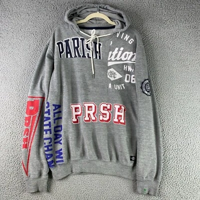 Parish Nation Sweatshirt Adult Extra Large Gray Thread Collective Spell Out Logo - Image 1 of 4