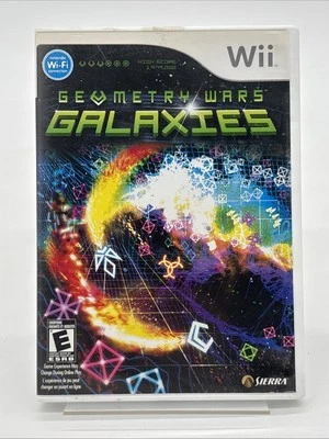 Geometry Wars: Galaxies (Nintendo Wii, 2007) with Manual Complete CIB - Image 1 of 3
