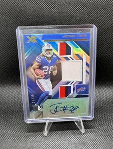2022 Panini XR James Cook Triple Patch Auto /35-RPA SSP Bills - Picture 1 of 2