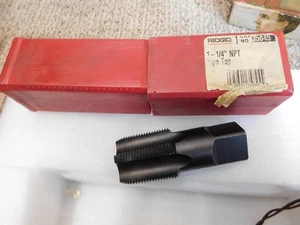 Rubinetto per tubi Ridgid 1 1/4" NPT Cat. n. Trapano 35845 1 31/64" con custodia - Foto 1 di 6