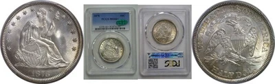 1878 Seated Liberty Half Dollar   PCGS MS-66+  CAC - Image 1 of 3