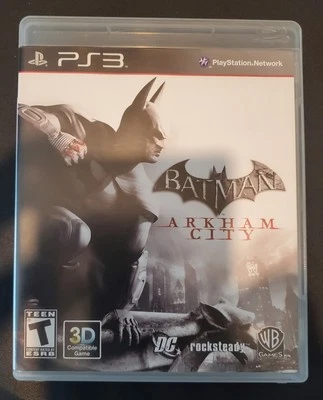 2011 Batman Arkham City PS3 Video Game Sony PlayStation 3 Complete CIB DC Comics - Image 1 of 3
