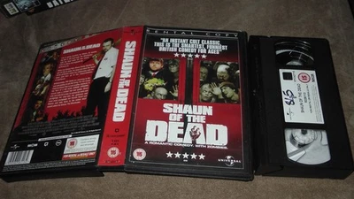 Shaun Of The Dead VHS Video Tape Ex Rental Big Box Cert CIC - Image 1 of 4