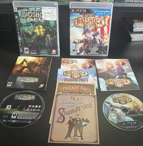 Bioshock Infinite And Bioshock Lot If 2 PS3 - Picture 1 of 5