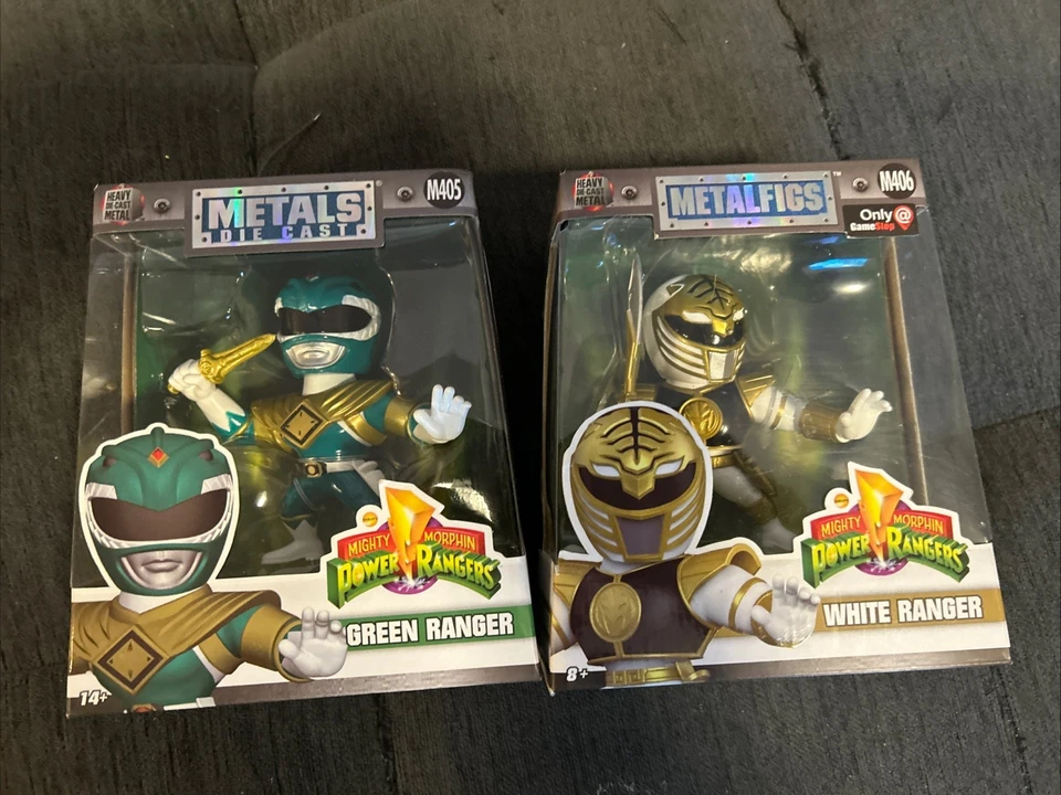 Metalfigs Green Ranger White Ranger Foto 1 de 1