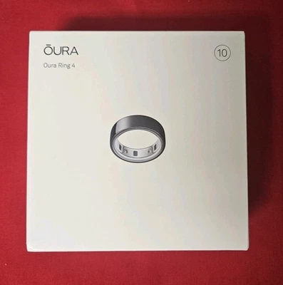 OURA Ring Gen 4 - BLACK - Size 10 -New + Sealed. - Image 1 of 3