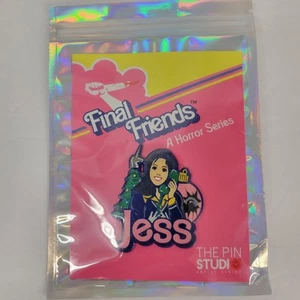 Final Friends " Scream" A Horror Series Jess Enamel Pin 2"X"3" By Pin Studio - Picture 1 of 2