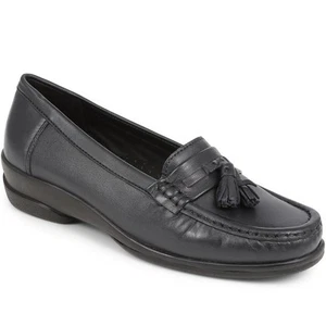 Mocasines sin cordones de cuero Pavers - Imagen 1 de 5